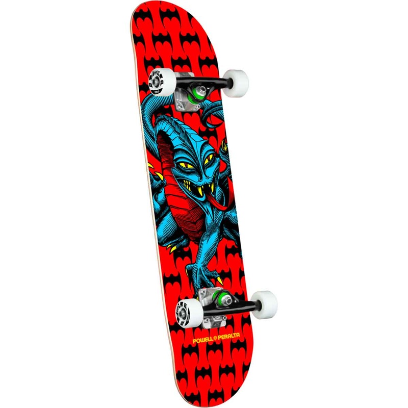 POWELL-PERALTA COMPLETE – CAB DRAGON ONE OFF RED (7.75″) 7.75″