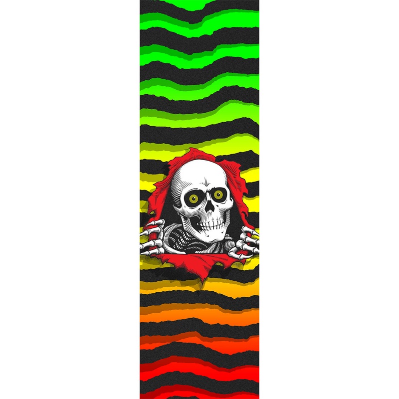 Powell Peralta Ripper Griptape – 9″x33″ Fade/Rasta