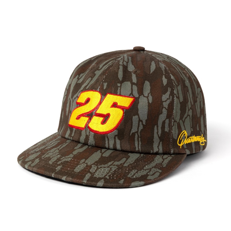 Quarter Snacks Racer Cap – Bark Camo