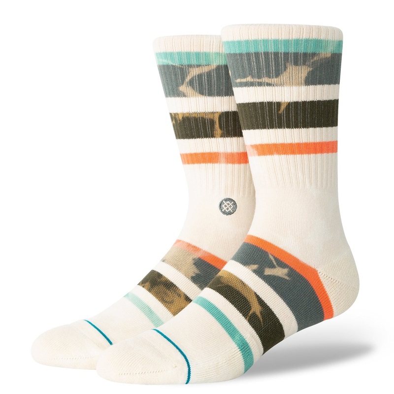 STANCE SOCKS BRONG VINTAGE WHITE MEDIUM
