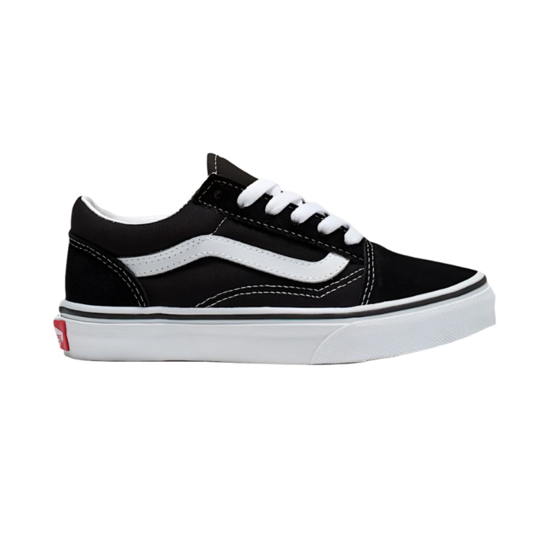 Vans Kids Old Skool (Black/White) 12Y