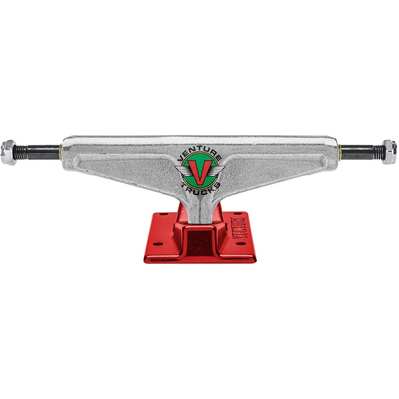 Venture Truck V-Hollow OG Wings Hi 5.25 – Polished/Red (Set of 2)