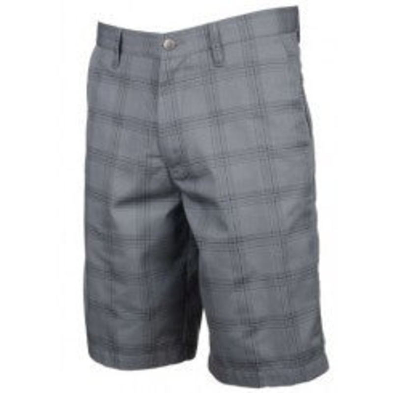 Volcom Shorts Frickin Plaid Chino – Charcoal Heather 30 Gray