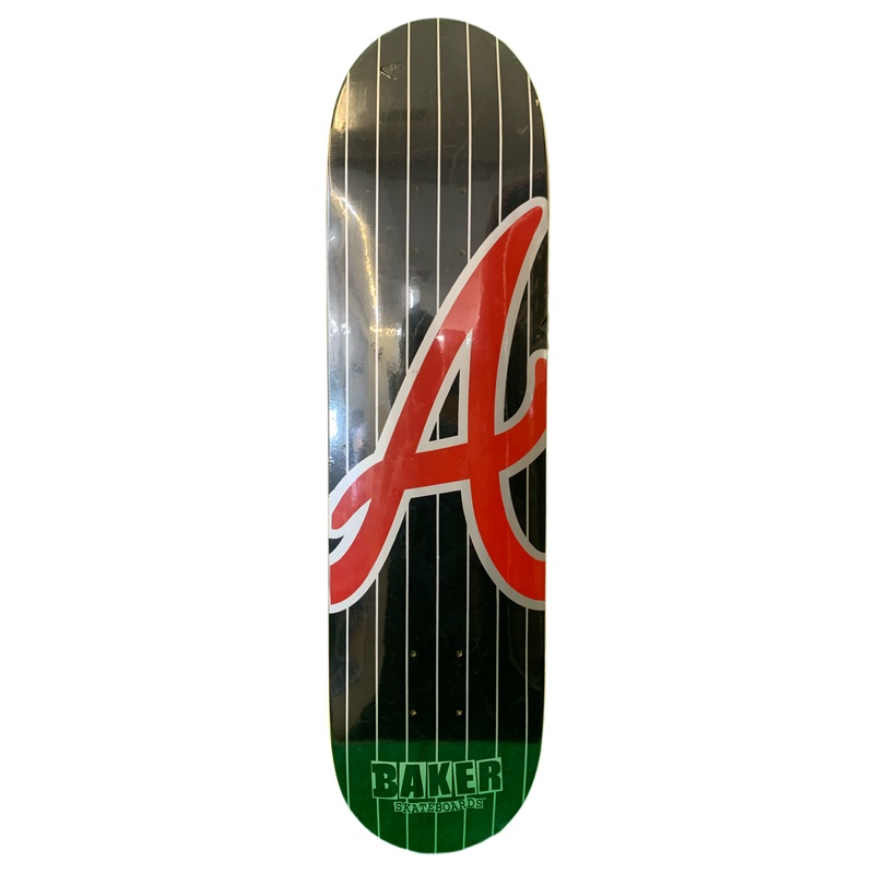 Baker Andrew Reynolds Braves A Pinstripe 2008 Black/Red 8″ Classic Skateboard Deck