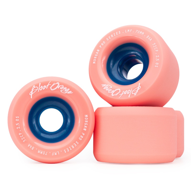 Blood Orange Morgan Pro Series 70mm/84A Coral Wheels
