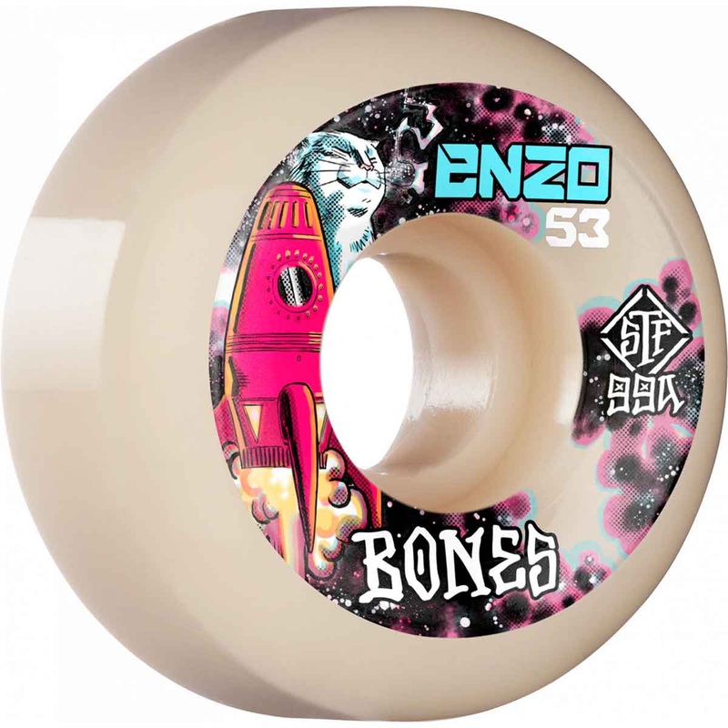 BONES WHEELS – CAUTELA BEERUS THE CAT 99A V5 SIDECUT (53MM) 53MM