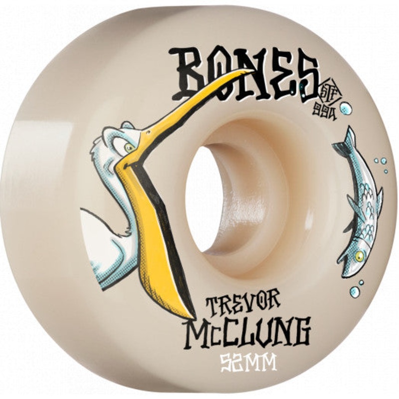 BONES WHEELS STF MCCLUNG PELICAN STANDARD V1 99A (52MM) 52MM