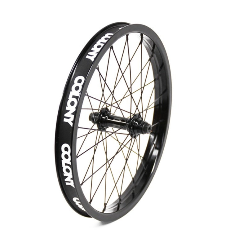 Colony BMX Pintour 20″ Front Wheel – Black/Black