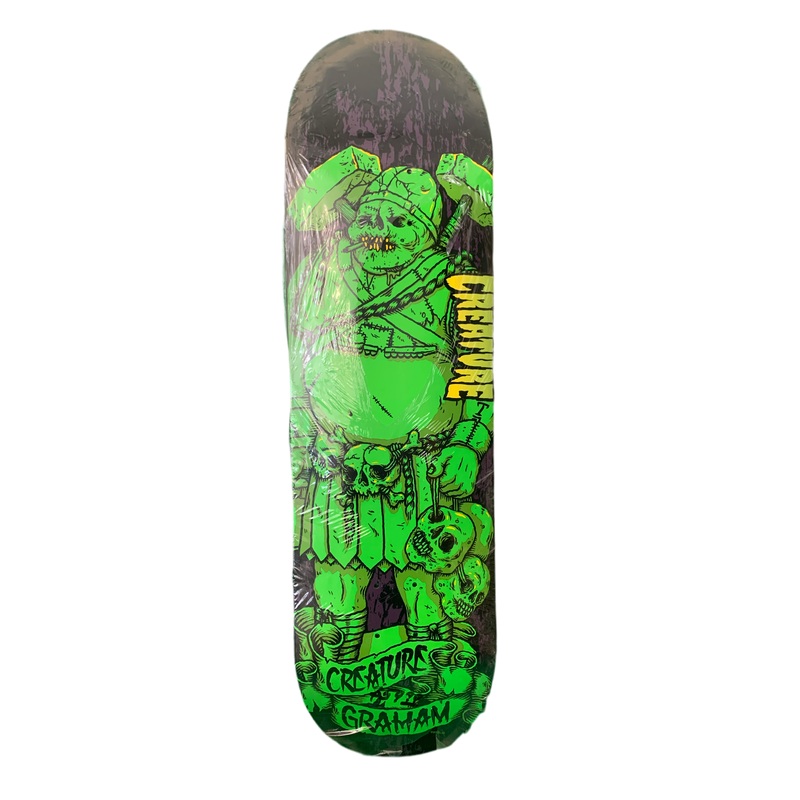 Creature Stu Graham Vikings of Hesh Law 8.8″ Classic Skateboard Deck