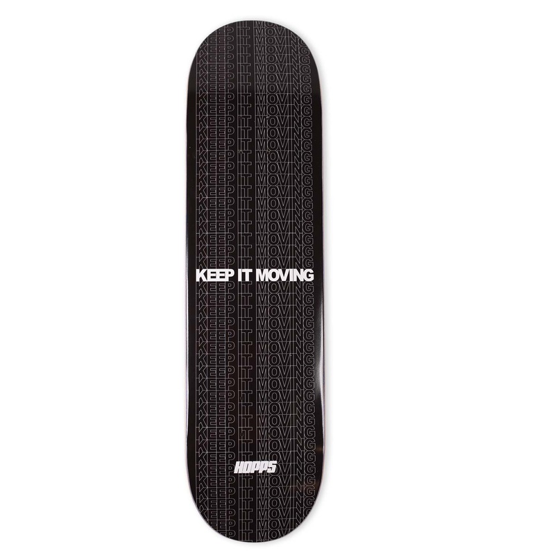 Hopps Skateboards Keep It Moving Multi Skateboard Deck 7.875″