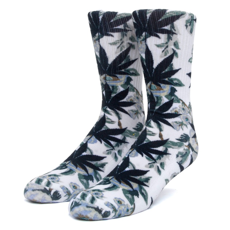 HUF SOCKS DIGITAL PLANTLIFE SOCK WHITE