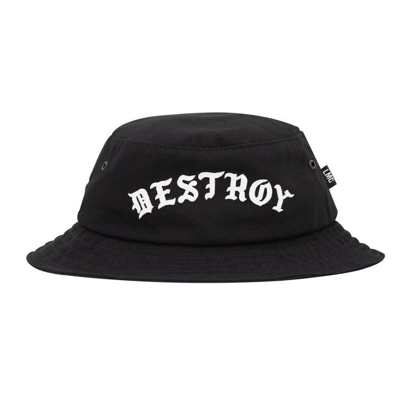 LOSER MACHINE CRUSHER BUCKET HAT BLACK