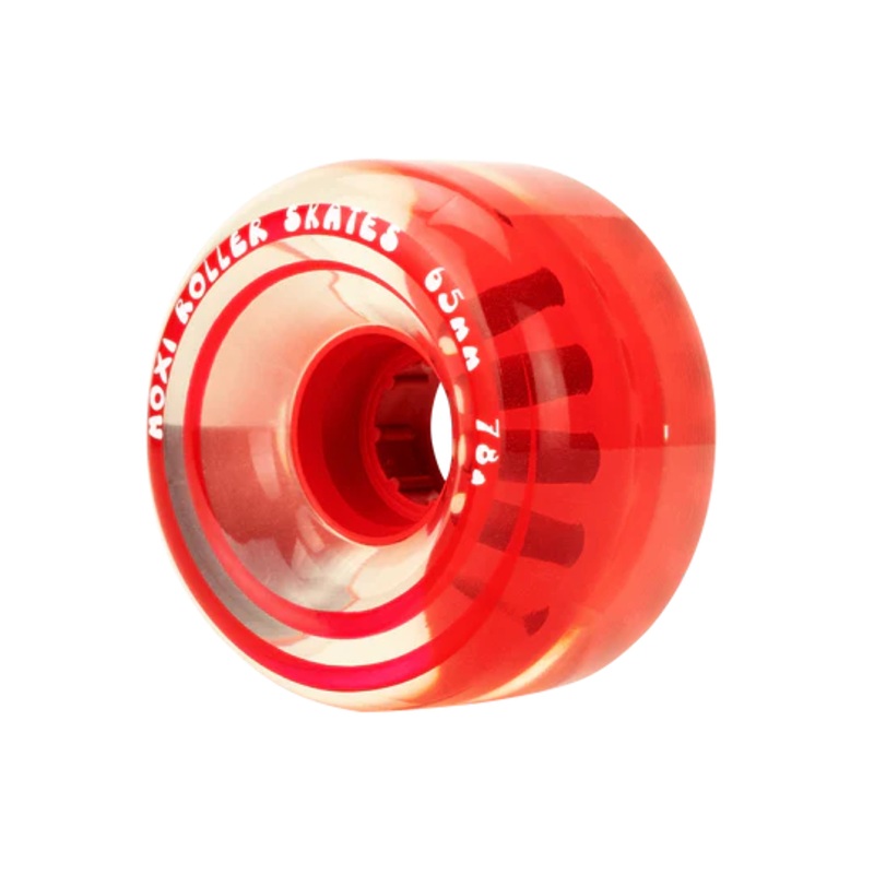 Moxi Gummy 78a 65mm Poppy (Set of 8) Roller Skate Wheels
