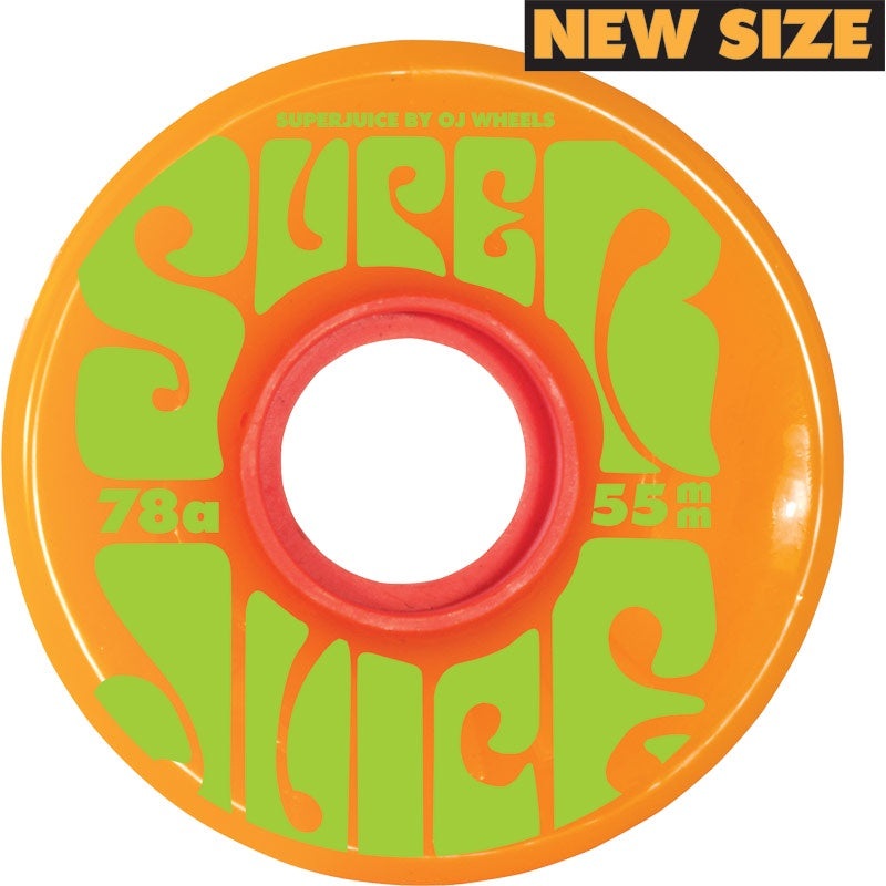 Ojs Mini Super Juice 87a Wheel – Orange 55mm