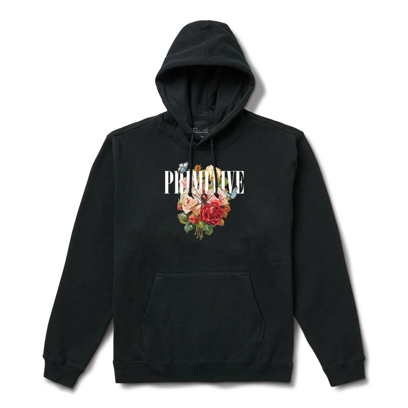 Primitive Ashbury Black Hooded Sweatshirt XL