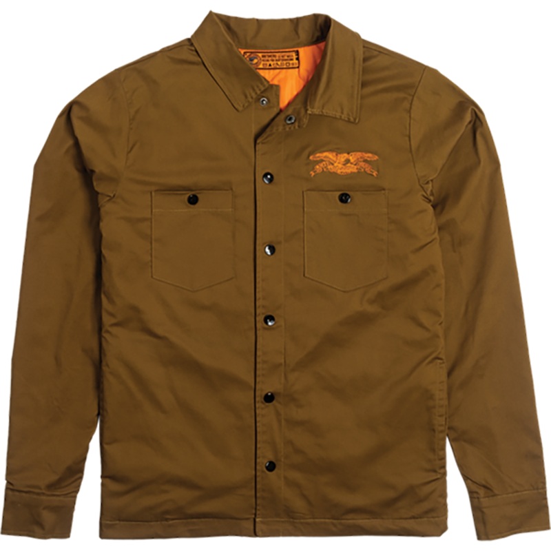 AH HECHO POR SKATE JACKET BROWN S