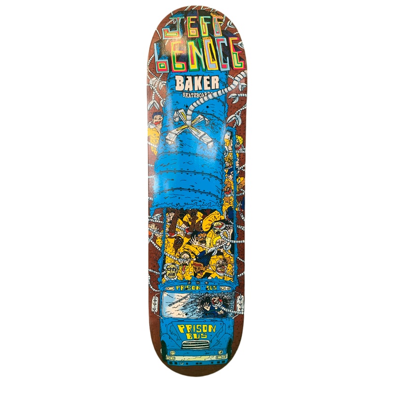Baker Jeff Lenoce Prison Bus 8″ Classic Skateboard Deck