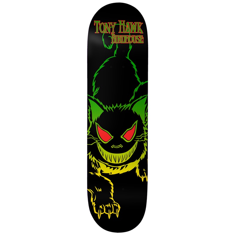 BIRDHOUSE DECK TONY HAWK EVIL CAT VERTICAL (8″) 8″