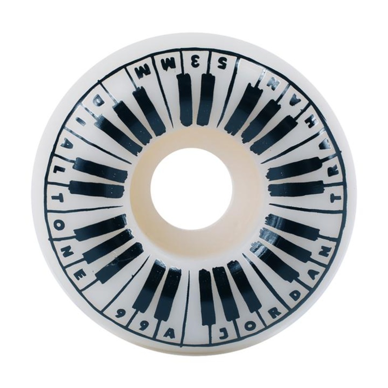 DIAL TONE WHEELS – TRAHAN PIANO MAN ROUND CUT 99A (53MM) 53MM
