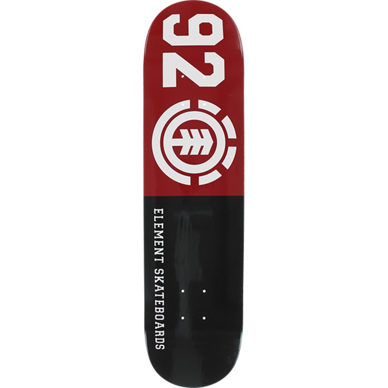 EL 92 CLASSIC DECK BLK/RED/WHT 7.7″