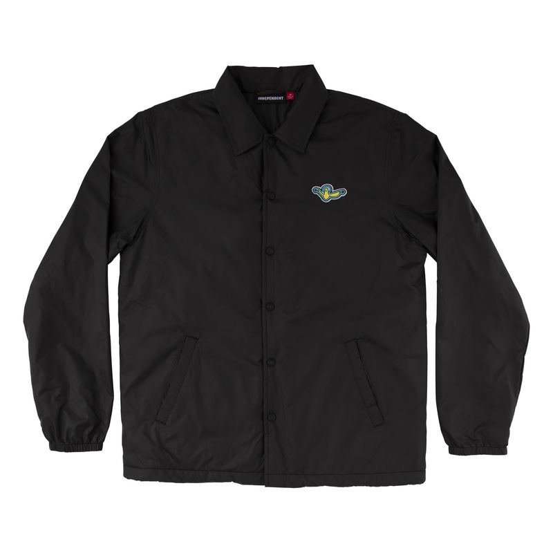 INDEPENDENT GONZ HANGER WINDBREAKER BLACK MEDIUM