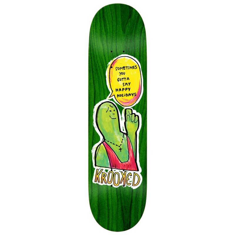 KROOKED SOMETIMES HOLIDAY BOARD (8.38″) 8.38″