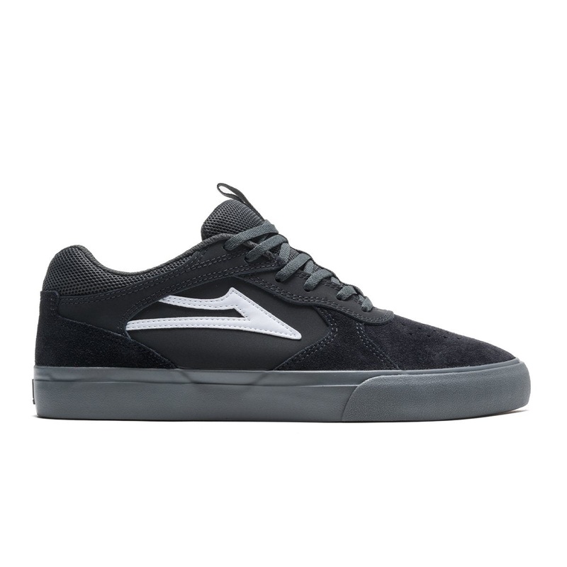 LAKAI PROTO VULC CHARCOAL SUEDE 8