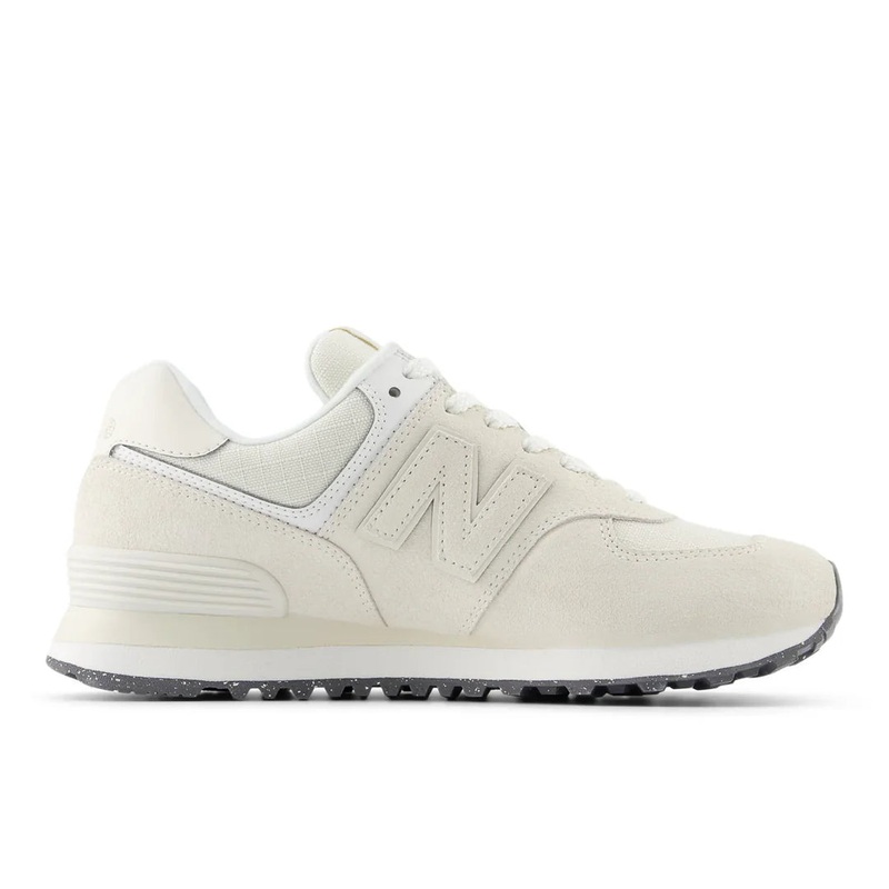 New Balance Women’s 574 (Beige/White) 6