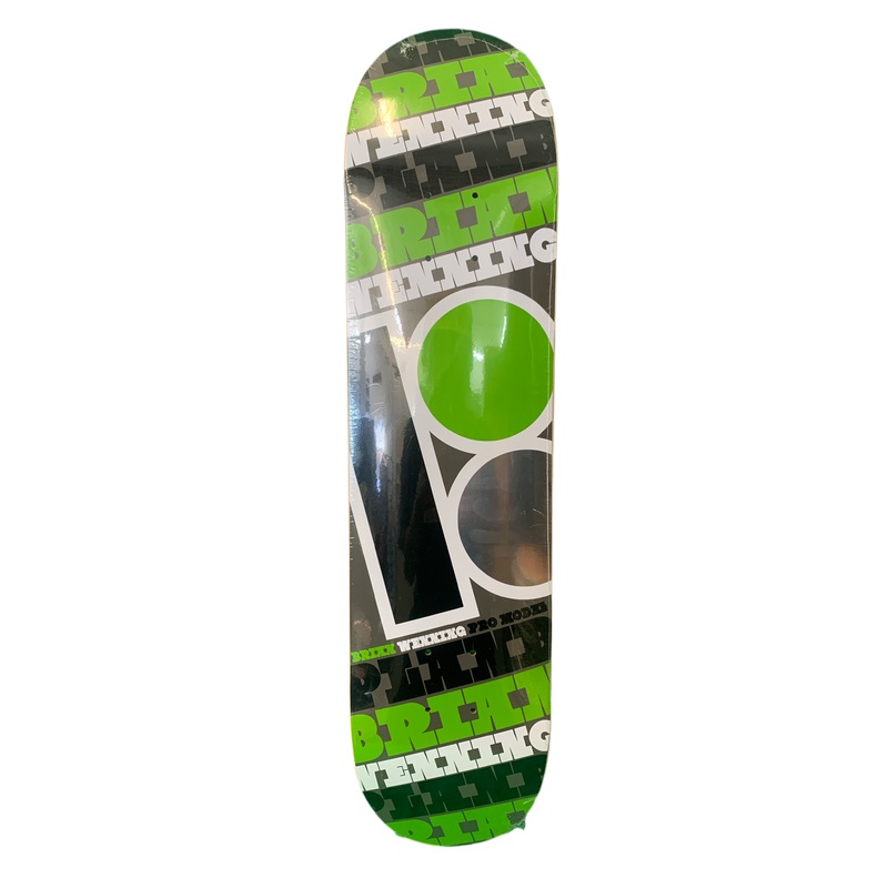 Plan B 2008 Brian Wenning Pro Model Logo 7.6″ Classic Skateboard Deck