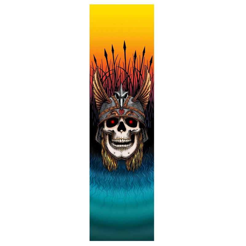 Powell Peralta Anderson Skull Griptape – 9″x33″ Black