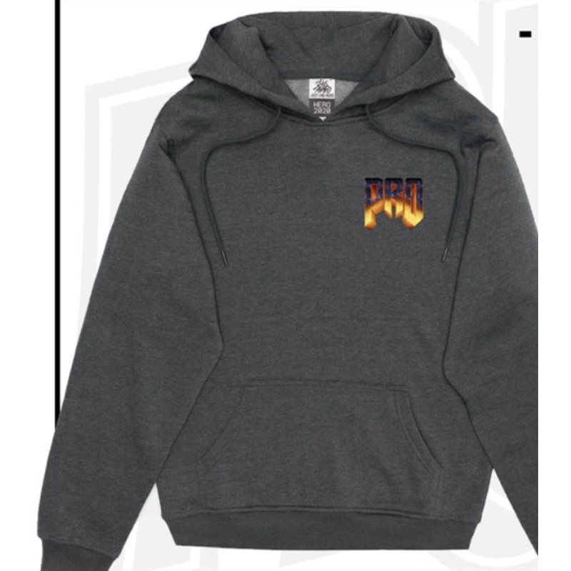 Pro Skates Doom Hooded Sweater – Charcoal X-Small