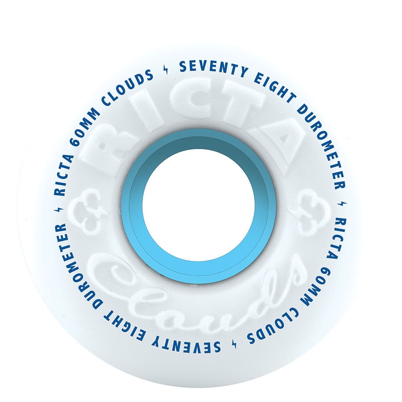 Ricta Clouds Wheels 60mm 78a – White (Set)