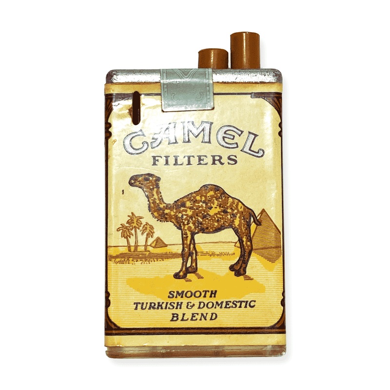 Vintage Camel Cigarette Pack Butane Lighter