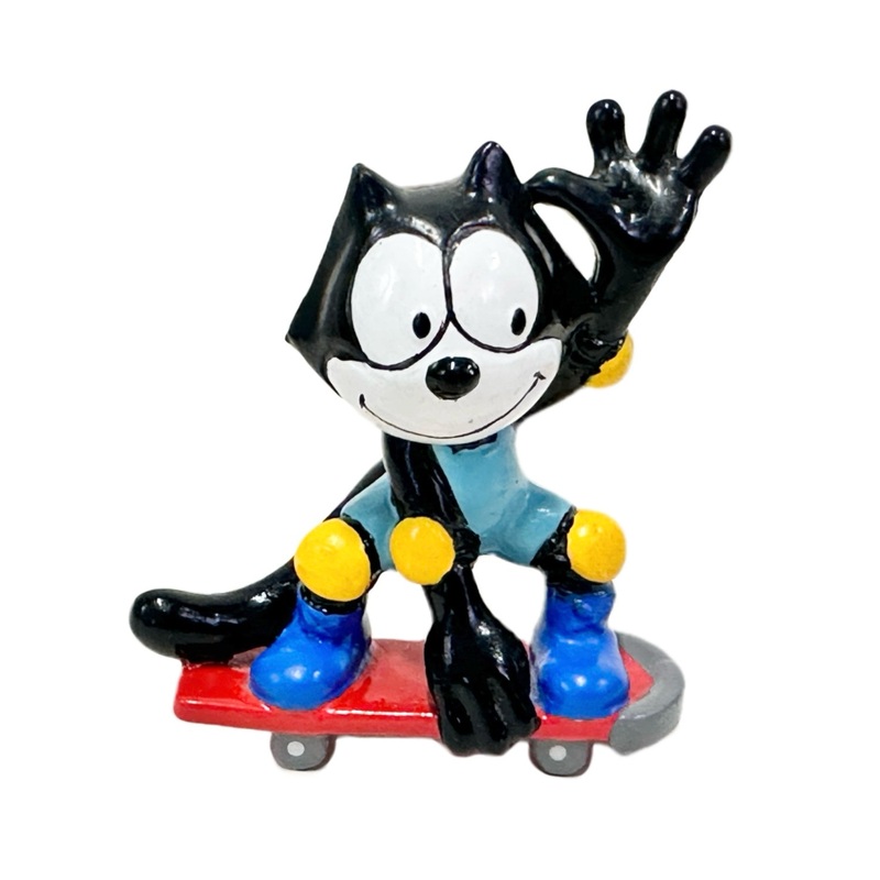 Vintage Felix the Cat Skateboarding Toy 1989