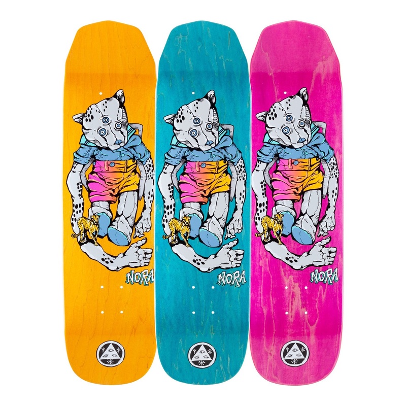 WELCOME DECK – NORA VANCONCELLOS TEDDY ON WICKED PRINCESS (8.125″) 8.125″