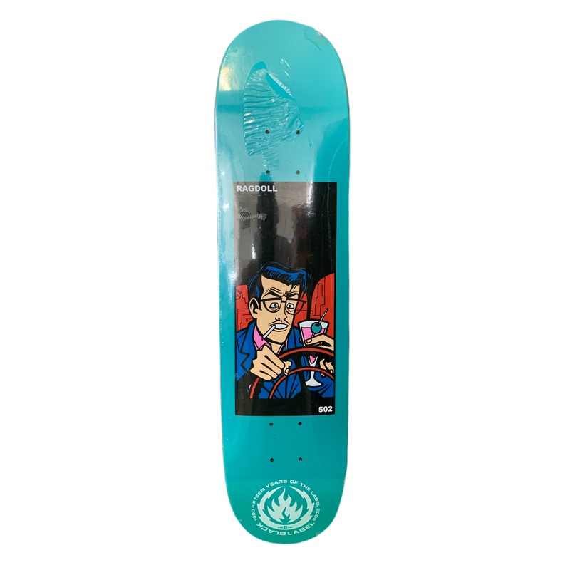 Black Label Ragdoll 502 Powerbeam II 7.5″ Classic Skateboard Deck