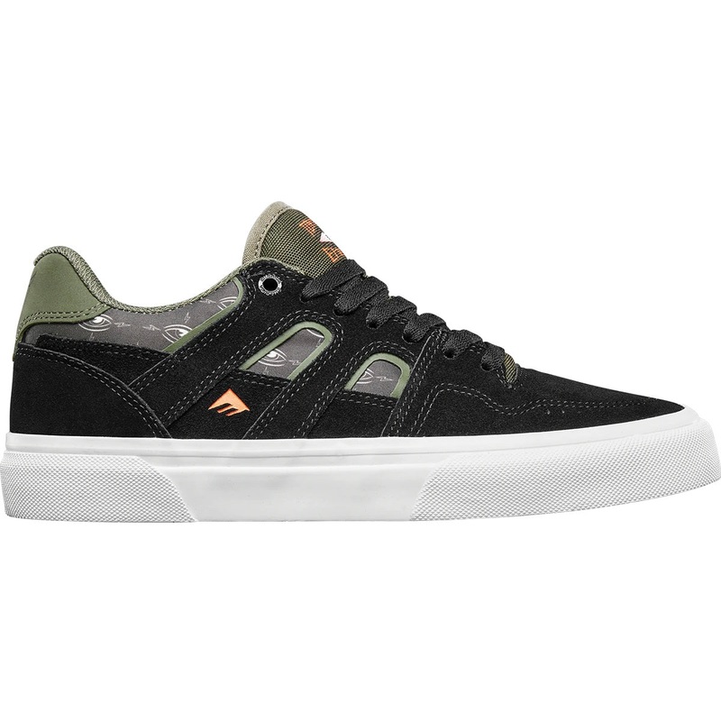 Emerica Shoes Tilt G6 Vulc X Toy Machine – Black 9 Black