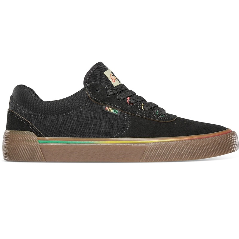 Etnies Shoes Joslin Vulc X Grizzly – Black/Gum 8 Black