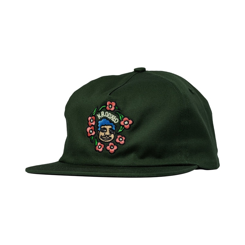 Krooked Sweatpants Redux Snapback Hat O/S Olive
