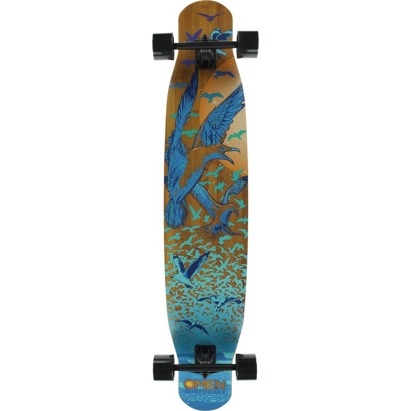 Omen Boards Flock Complete Longboard – 9.5″