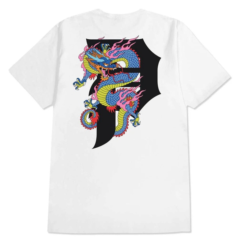 Primitive Honor White Heavyweight S/s Shirt M