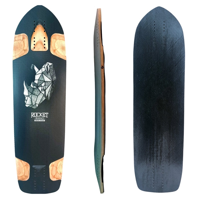 Rocket: Rhino Longboard Skateboard Deck