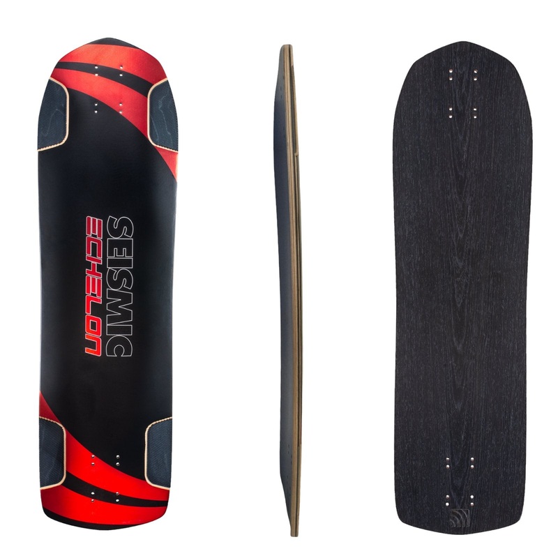 Seismic: Echelon Longboard Skateboard Deck