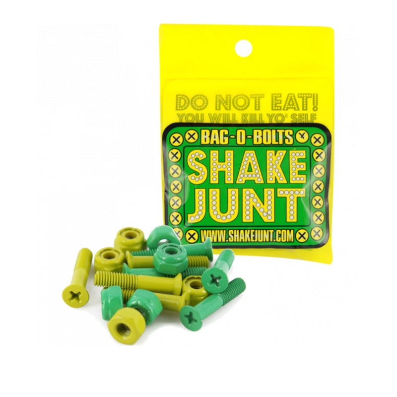 SJ BAG-O-BOLTS ALL GRN & YEL 7/8″ PHILLIPS 1set