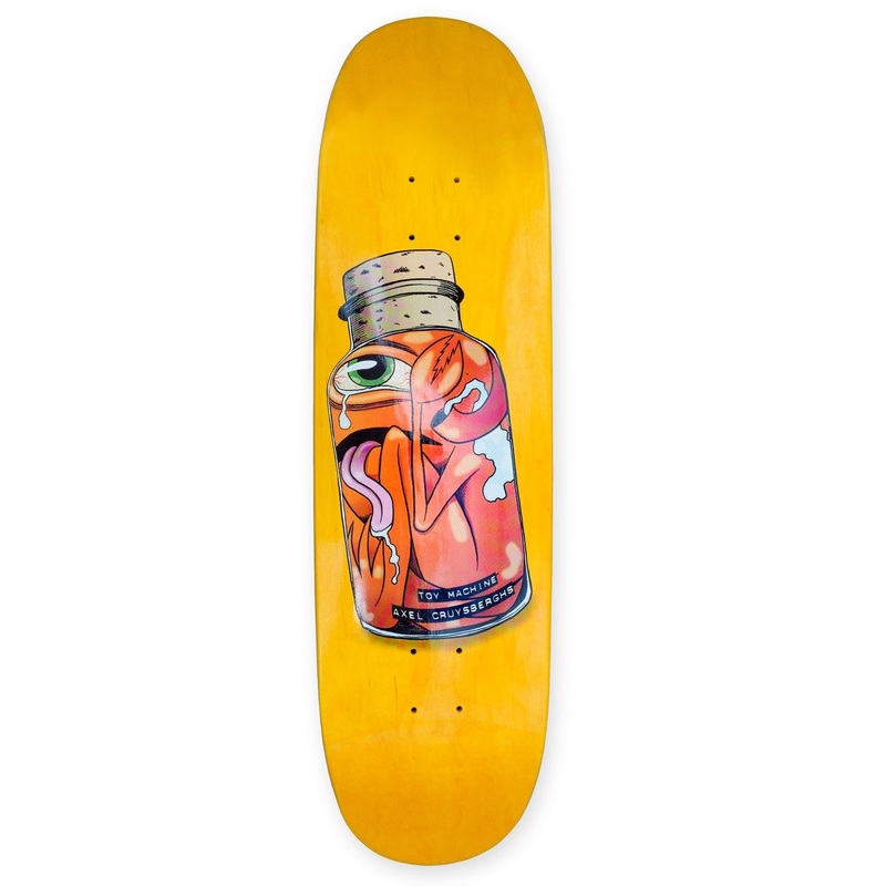 TOY MACHINE AXEL JAR DECK SHAPED (8.5″) 8.5″