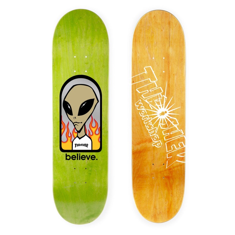 ALIEN WORKSHOP DECK BELIEVE THRASHER (8.25″) 8.25″