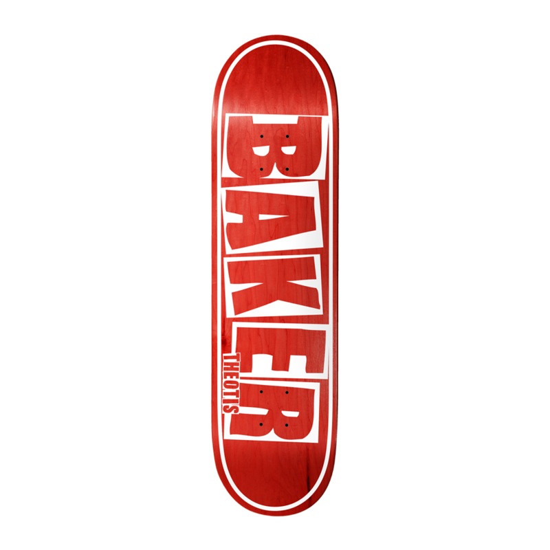 BAKER DECK – THEOTIS BEASLEY BRAND NAME RED (8.5″) 8.5″
