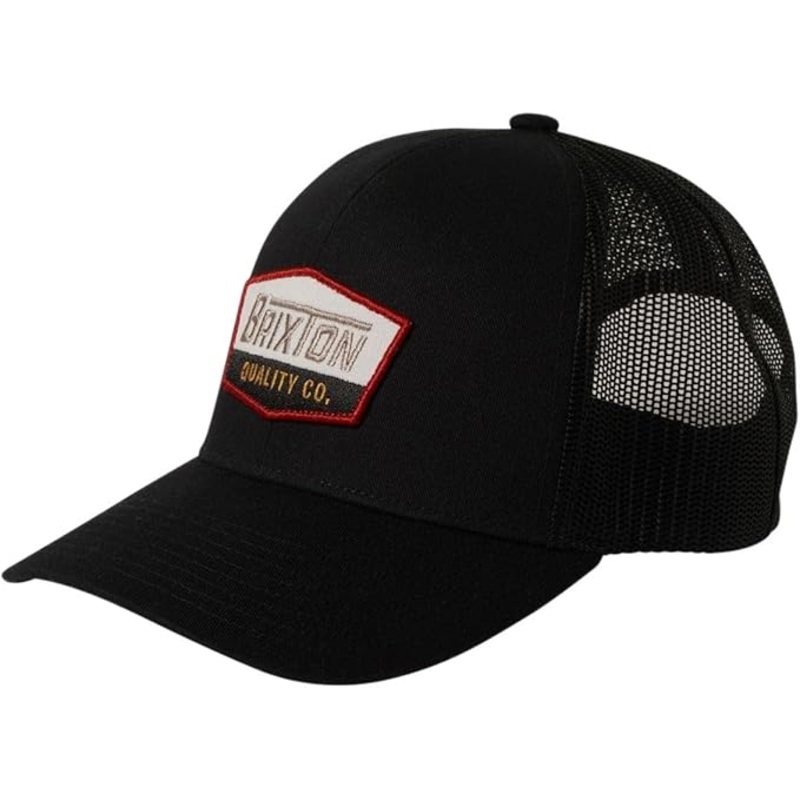 BRIXTON REGAL NETPLUS MP TRUCKER HJAT BLACK/BLACK