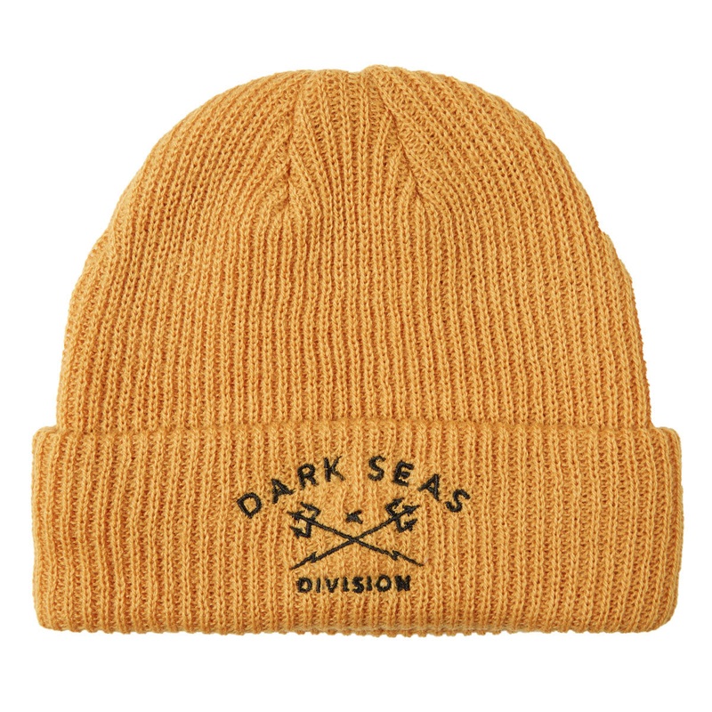 DARK SEAS CRUISER BEANIE GOLD