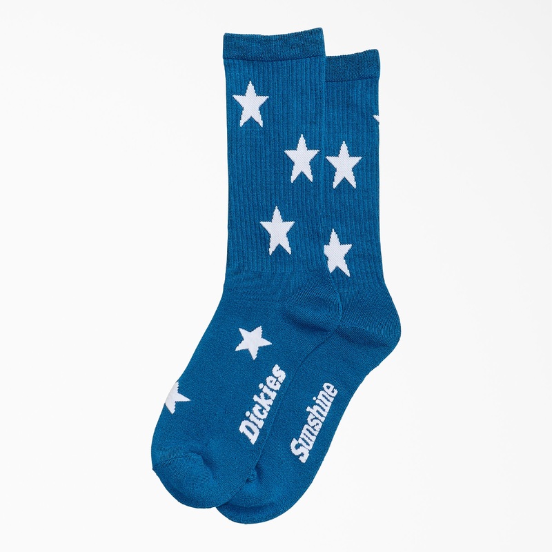 Dickies x New York Sunshine Stripes Socks – Blue
